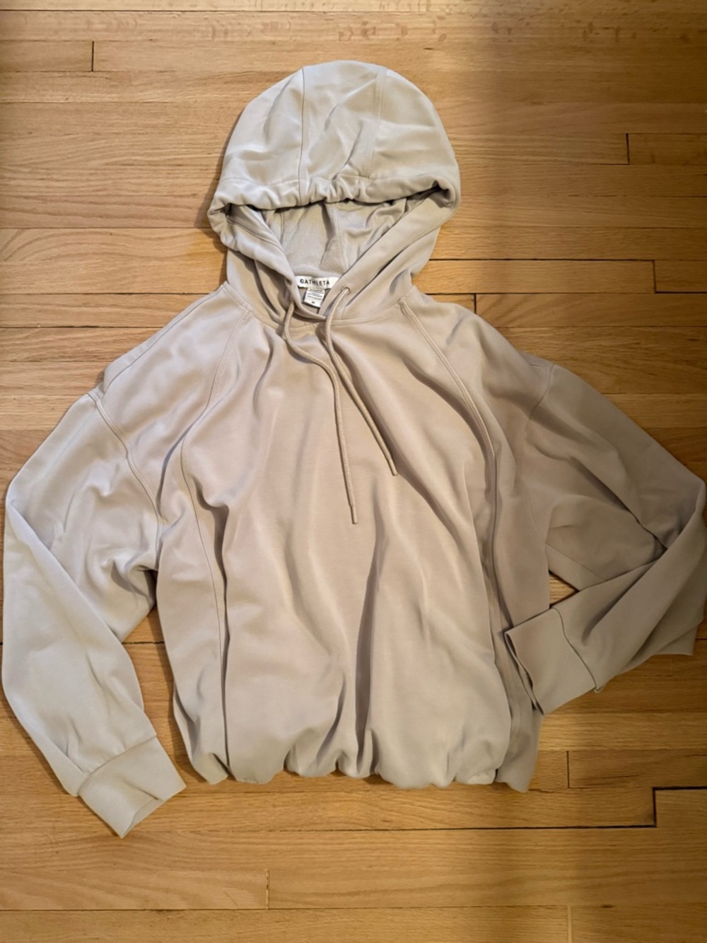 Athleta Seasoft Bubble Hem Hoodie